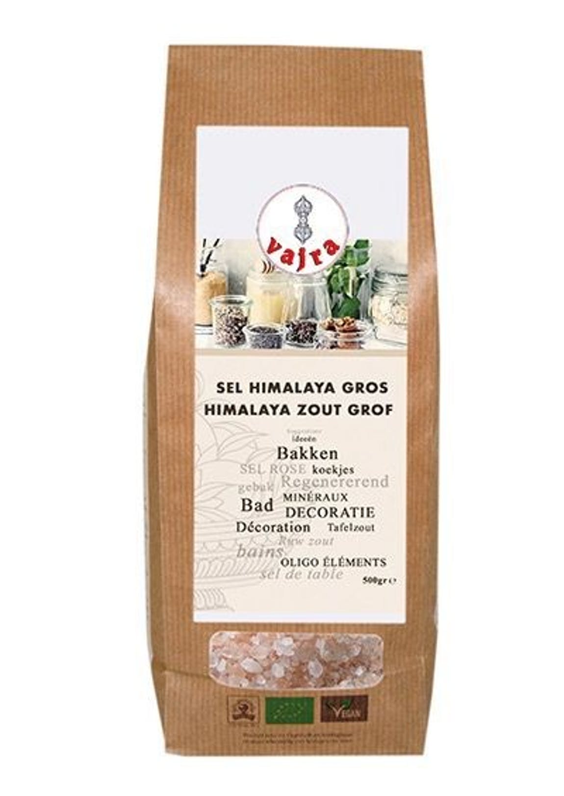 Gros sel rose Himalaya - ByO - Votre magasin naturel et bio